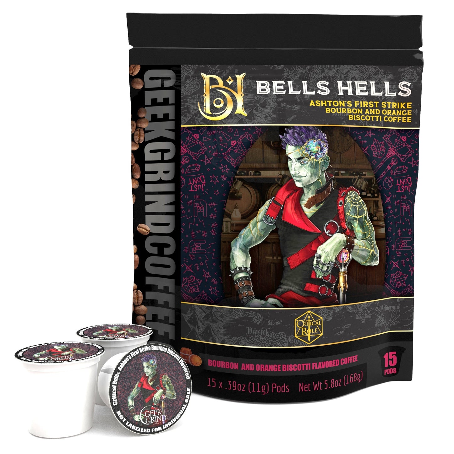 Critical Role Bells Hells Ashton's First Strike K-Cups